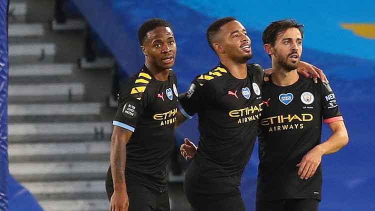 സ്​റ്റെർലിങ്ങിന്​ ഹാട്രിക്; സിറ്റിക്ക്​ തകർപ്പൻ ജയം